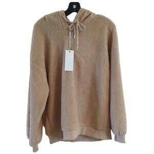 NWT Lush Hoodie, Teddy Bear, M